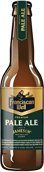 Franciscan Well Jameson Pale Ale Bottle Illustration